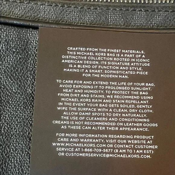 Michael Kors Black Jet Set Backpack with Bold Blue Logo - Picture 2 of 5